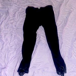 All black boot cut forever 21 jeans